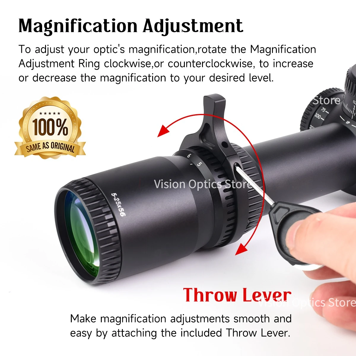 VT 5-25X56 (FFP) Tactical Opti - Outdoor Hunting Lab recension och pris