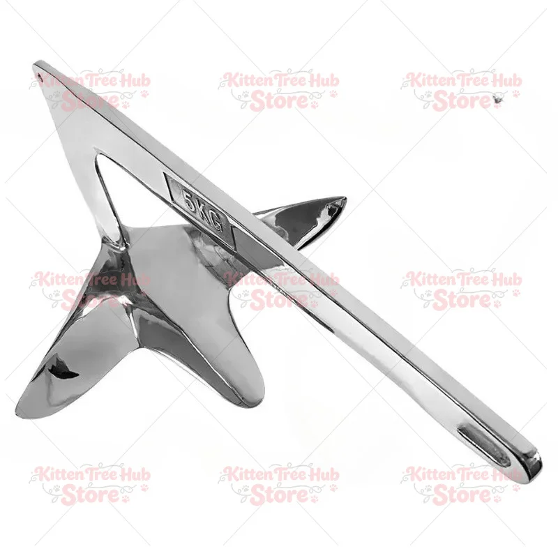 316 Stainless Steel Bruce Claw Anchor Marine Hardware For Boat Yacht Saltwater Mooring 15 20 25 30Kg