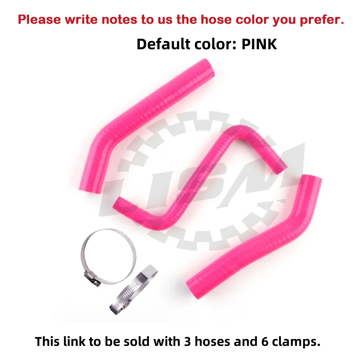 

3PCS 3PLY Silicone Radiator Coolant Hose Kit Pipe For 2006-2018 Honda TRX450R TRX 450 ER 2007 2008 2009 2010 2011 2012 2013