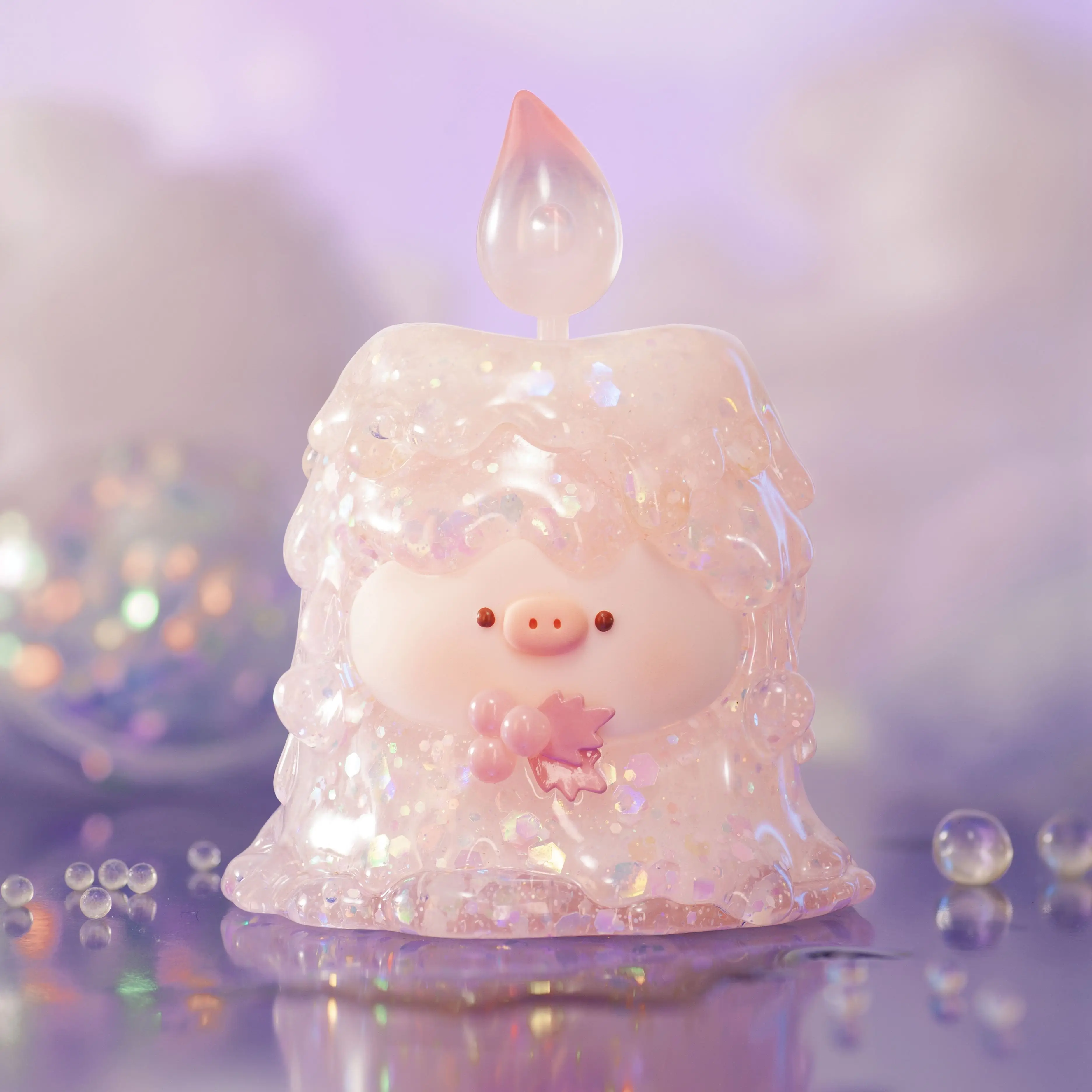 Sweet Treasure Piggy Star Wish Candle Anniversary Blind Box Toys Kawaii Action Figure Caixa Caja Mystery Box Dolls Girls Gift