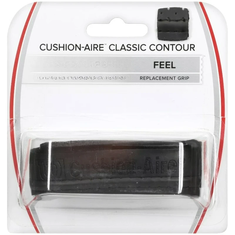

Cushion-Aire Classic Contour Racket Replacement Grip, Black