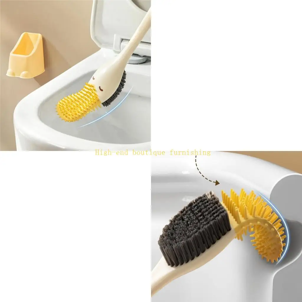 

Инновационный инструмент для очистки туалетов L9NB L9NB Чистый угла, устранение пятен, удобная ручка сцепления, дом, офис