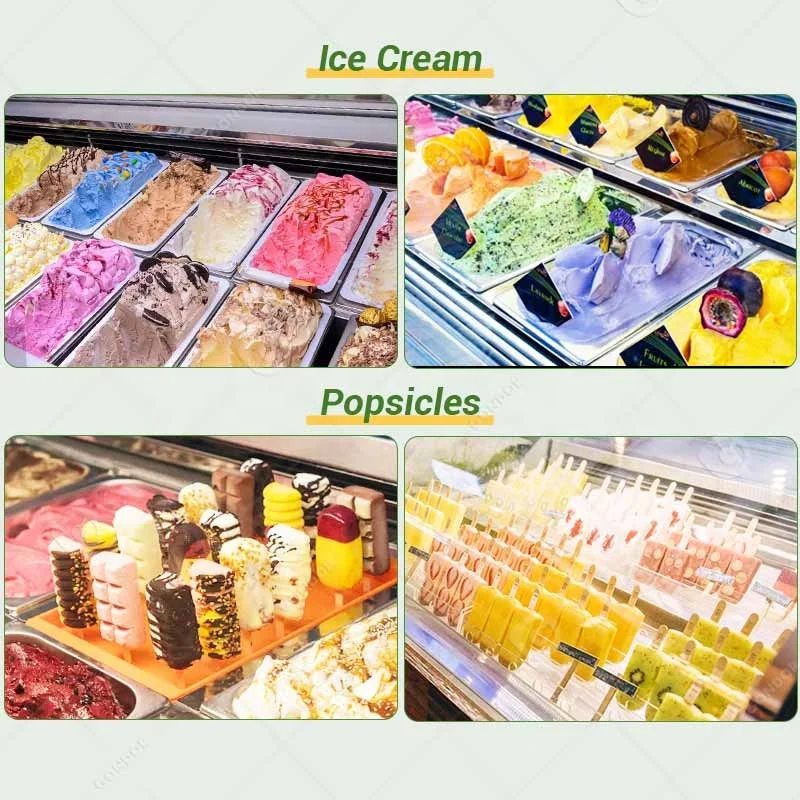 아이스크림 진열대 쇼케이스 이탈리아 미니 아이스크림 쇼케이스 울트라 냉동고 냉장고 판매
