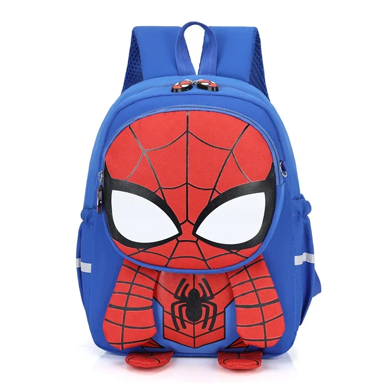 Children schoolbag cute kindergarten baby backpack cartoon anime Spider-Man boys and girls go out to play light backpack