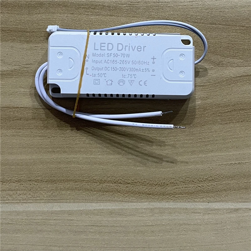 50-70W LED Driver Adapter LED Lighting AC165-265V Non-Isolating Transformer For Ceiling Light Replacement Wholesale drop ship