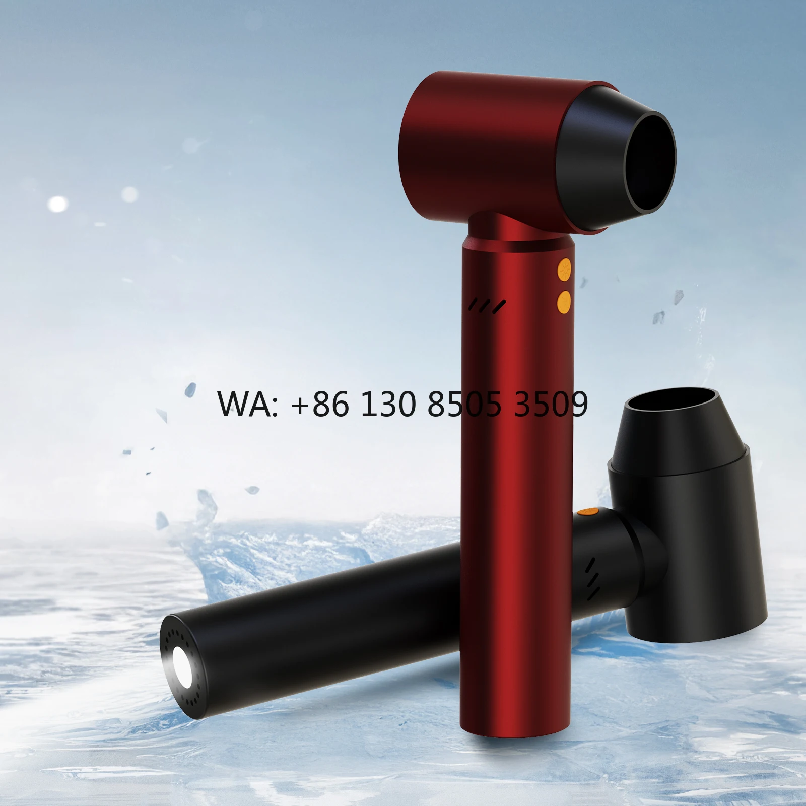 

18000mAh Mini Turbo Violent Fan Rechargeable Brushless Motor Hair Dryer High-Speed Duct Blower Portable Outdoor Fans