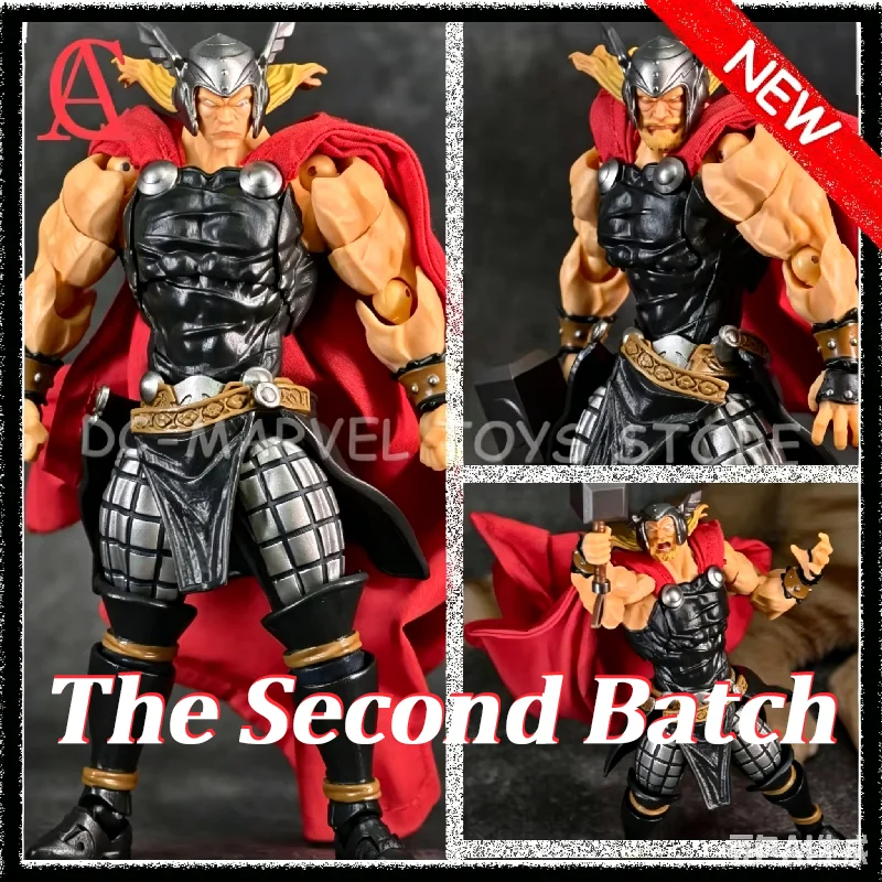 En stock: Figuras de acción de Thor de AC Toys, segunda serie, Thor Kaiyodo Amazing Yamaguchi Revoltech, figuras de acción de anime.