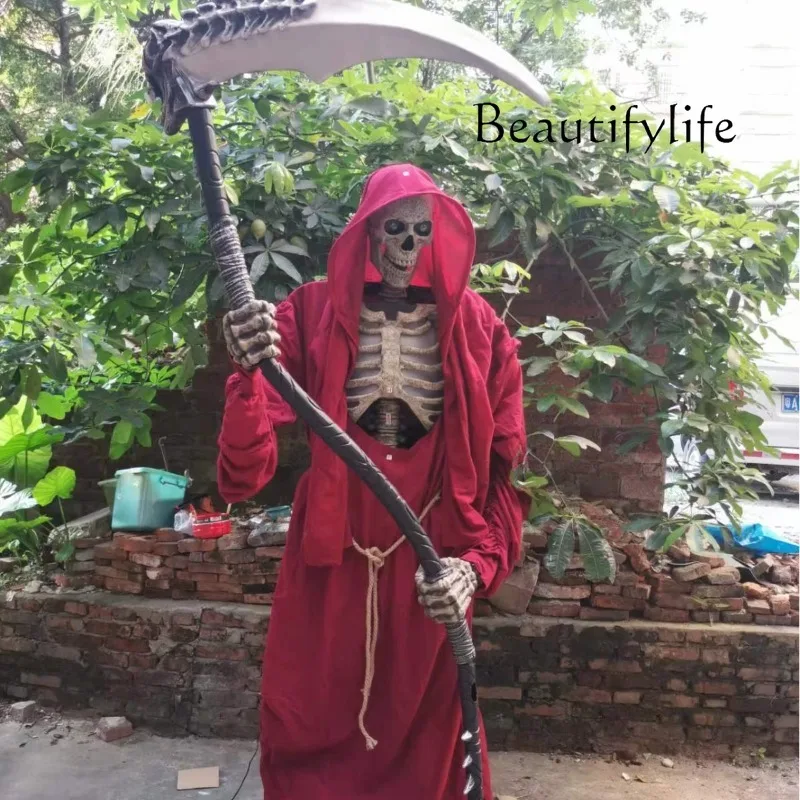 

Death God Electric Voice Activated Sensor Halloween Party Haunted House Scene