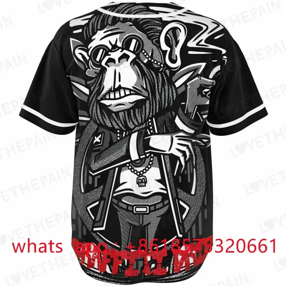 new Populaire Custom Baseball Jersey Name and Number Short Sleeve Casual Streetswear for Men/Women/Kids Big size Any Colour 2025