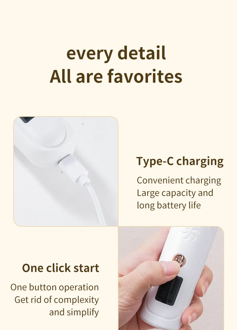 Lima elettronica per piedi ricaricabile con display digitale_voghion.com