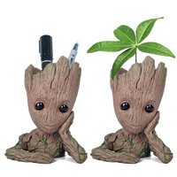 Flowerpot Baby Guardians of the Galaxy 2 Groot Figurine Statue Action Figurine Desk Anime Model Toys Figures Gift