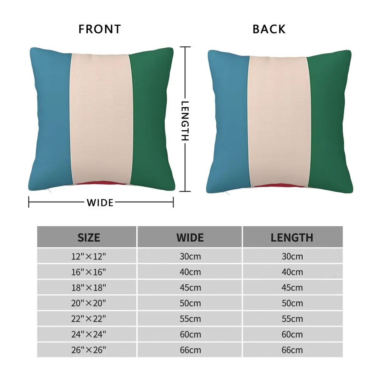 Kinoko Kingdom Flag Square Pillowcase Pillow Cover Polyester Cushion Zip Decorative Comfort Throw Pillow for Home Living Room