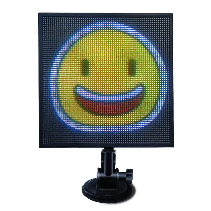 Standard Size LED Display BLE Smart APP Control Scrolling Text Pattern Animation RGB LED Matrix Panel Led Screen Color Design