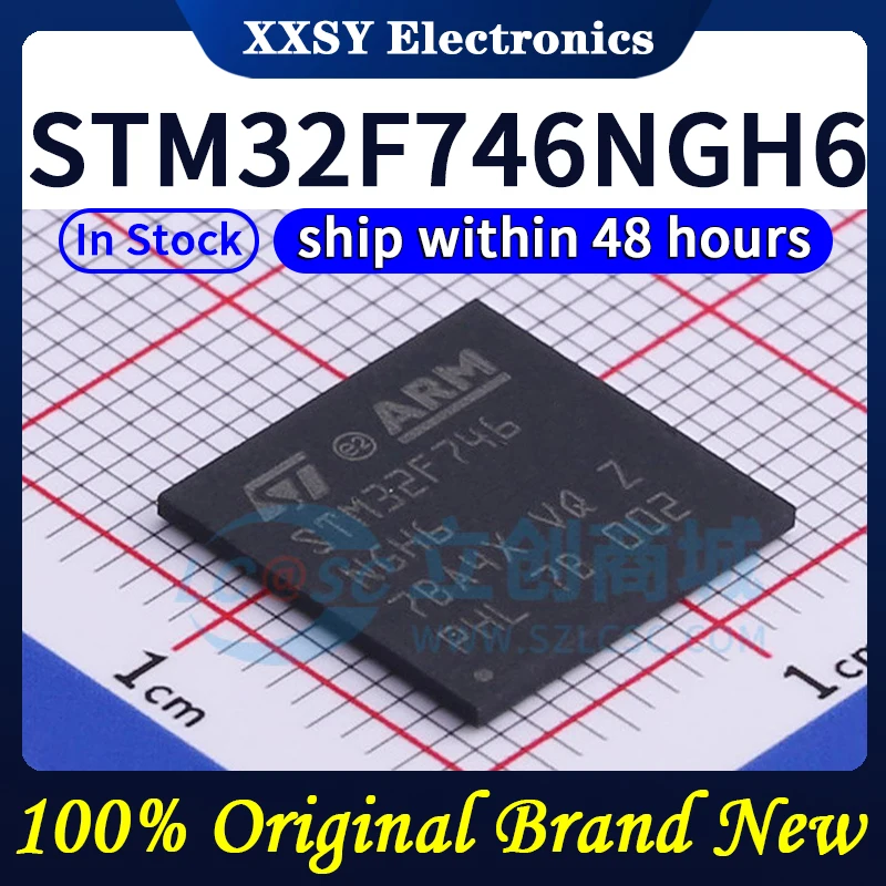 STM32F746IGT6 STM32F746NGH6 STM32F746VGT6 STM32F746VET6 STM32F746ZGT6 متوفر 100% أصلي وجديد #5