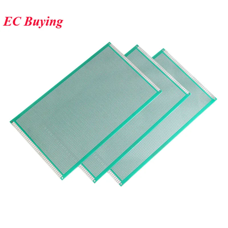 18x30cm Double Side Prototype Universal Printed Circuit PCB Board 2.54mm Pitch Protoboard Hole Plate For Arduino 18*30cm