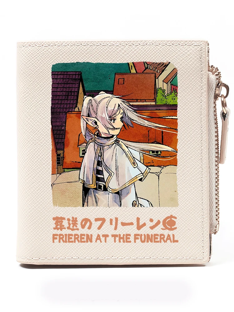 

Длинный/короткий кошелек из аниме Sousou No Frieren Beyond Journey's End, кошелек, кошелек для косплея, для студентов, двойной складной кошелек для мужчин и женщин, Новинка