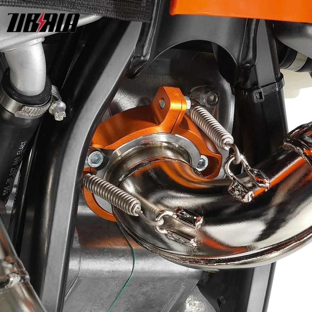 

Motorcycle Exhaust Flange Guard For 250/300 EXC/XC/SX/XCW/XC-W Husqvarna 250/300 TE/TC/TX TE 250i/300i GasGas EX/EC/MC 250/300