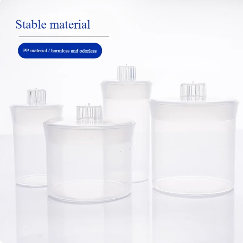 Garrafa de pesagem de plástico selada garrafa de plástico alta garrafa de recipiente de pesagem plana 32*40 32*62 20/50/70ml