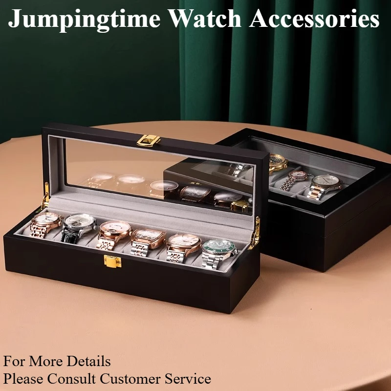 Мансарный свет, коробка для хранения часов из цельного дерева, высококачественная коробка для демонстрации часов, легкая роскошная шкатулка для драгоценностей с краской для часов