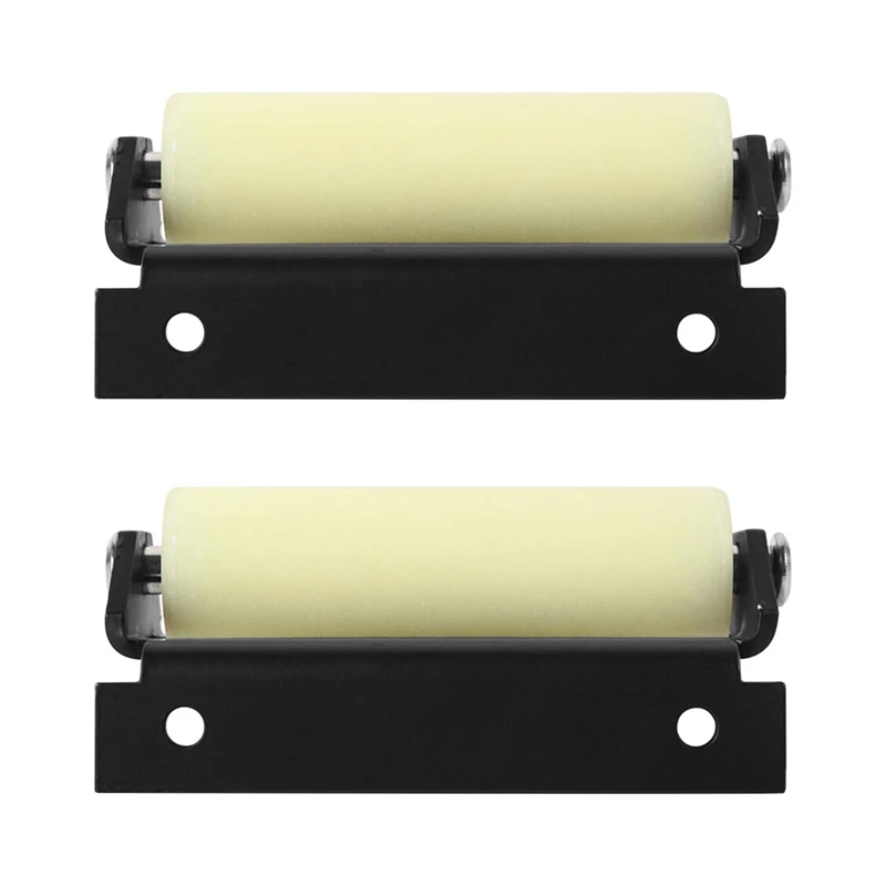 RV Slide Out Roller Kit J-36 For Lippert RV Slides Nylon Roller,Solid Steel Plate 276288 (2 Pack)