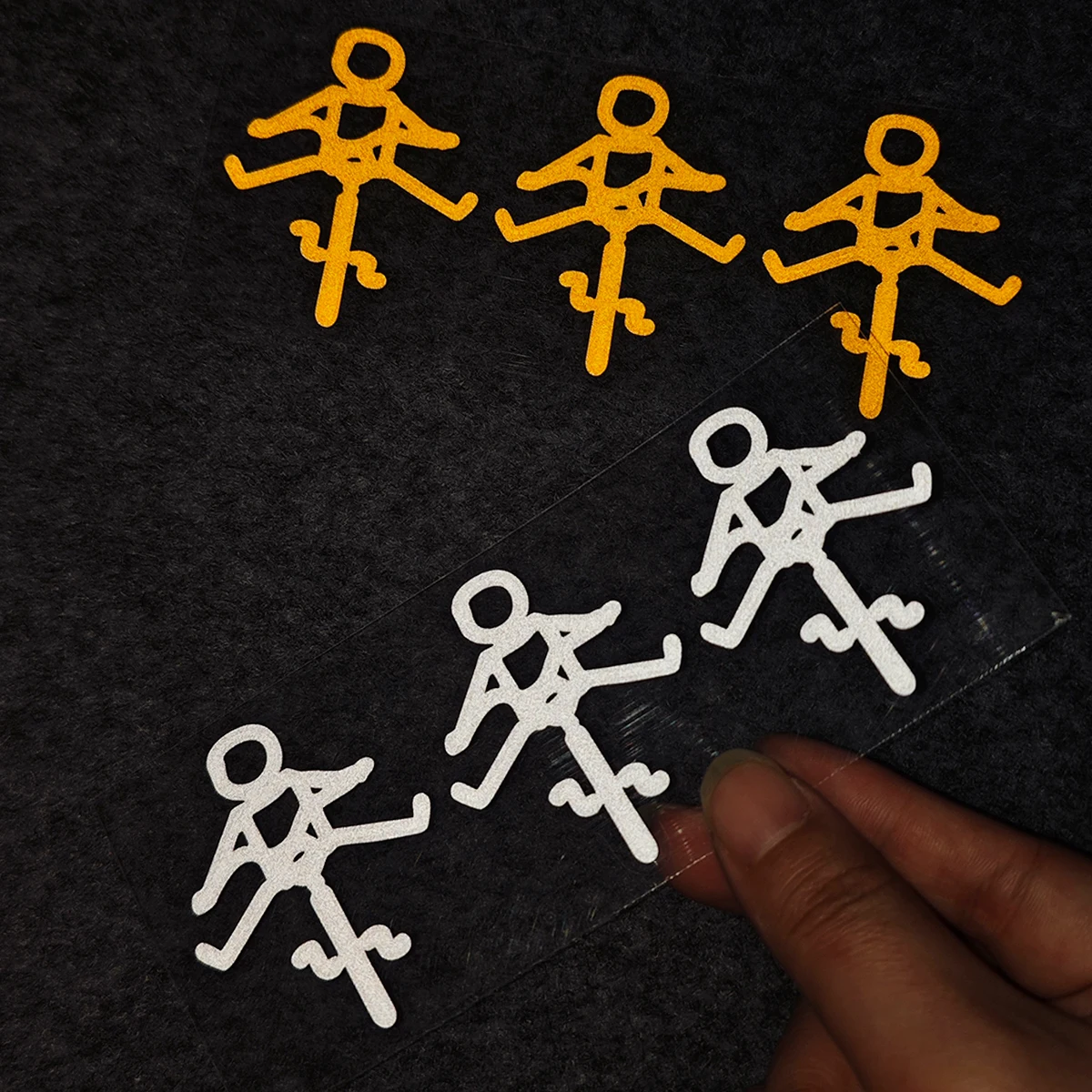 

Набор из 3 светоотражающих виниловых наклеек «Осторожно! При езде на мотоцикле/скутере» для мотоциклов, скутеров, шлемов, топливных баков и декора кузова