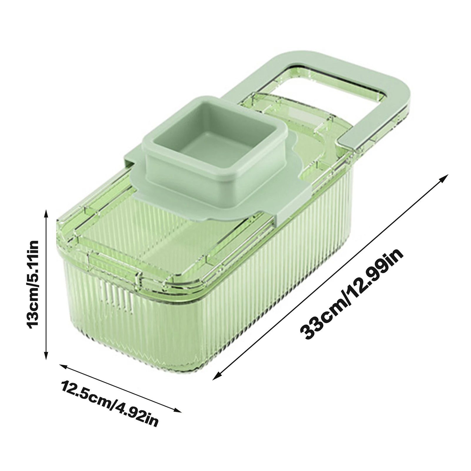 Vegetable Grater Chopper Slicer Ergonomic Handle and Non-Slip Grater for Potatoes Onions Carrots Cucumbers