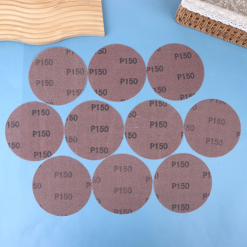 

10Pcs 125mm Mesh Sanding Discs Anti-Blocking Grinding Sandpaper For Car 5inch Hook & Loop Abrasive Dust Free Grid Sanding Paper