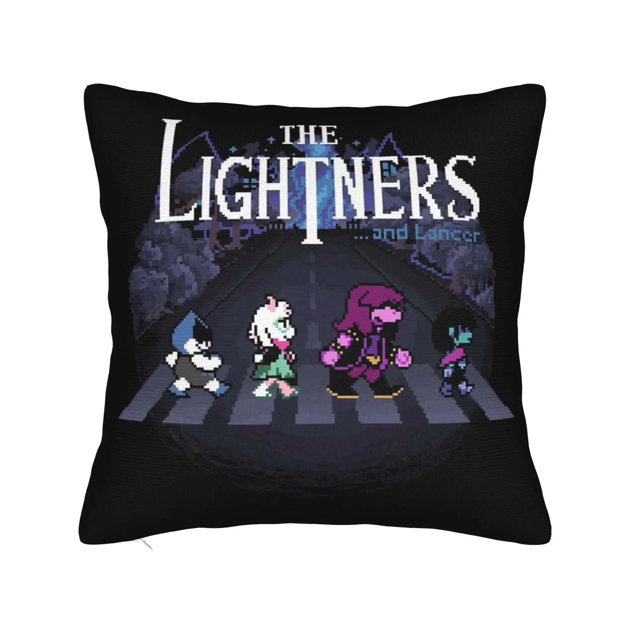 Deltarunes Kris Ralsei Susie Pillowcase Printed Cushion Cover Decorative  Throw Pillow Case Cover Home Zipper