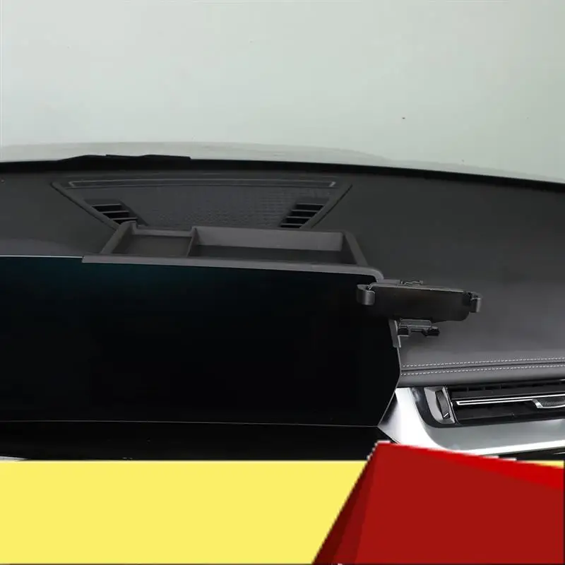 

For BMW X1 U11 2023-2024 Central Control Navigation Phone Holder Storage Box Phone Holder Tray Car Spare Parts-M53K