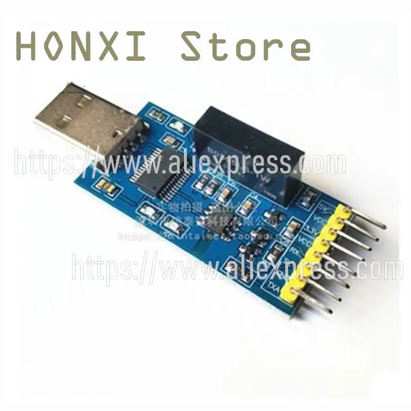Módulo de aislamiento de voltaje TTL USB, serie UART, FT232RL, aislamiento de señal, 1 piezas