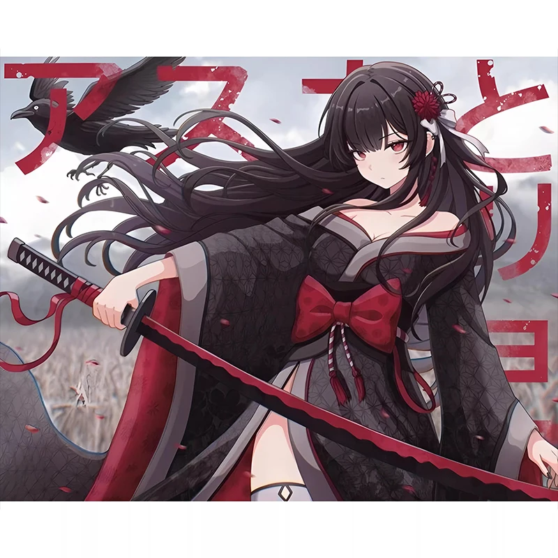 マウス・トラックボール Asuka Sonar Kimono Limited Edition Gamesense Asuka Sonar Kimono Tempered glass mouse pad specially