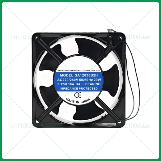 

Новый охлаждающий вентилятор для SNSHENG SA12038B2H/S2H 220 В 20 Вт 0,12 А 12038 с алюминиевой рамой