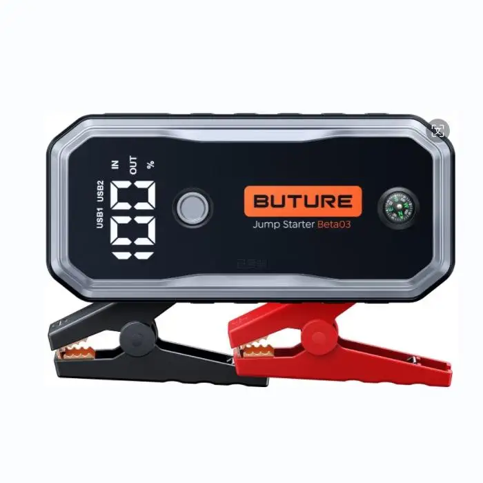 Buture New Product 5000A Car Jump Starter Work Under -40 Degrees Inside the Booster Safe Car Booster