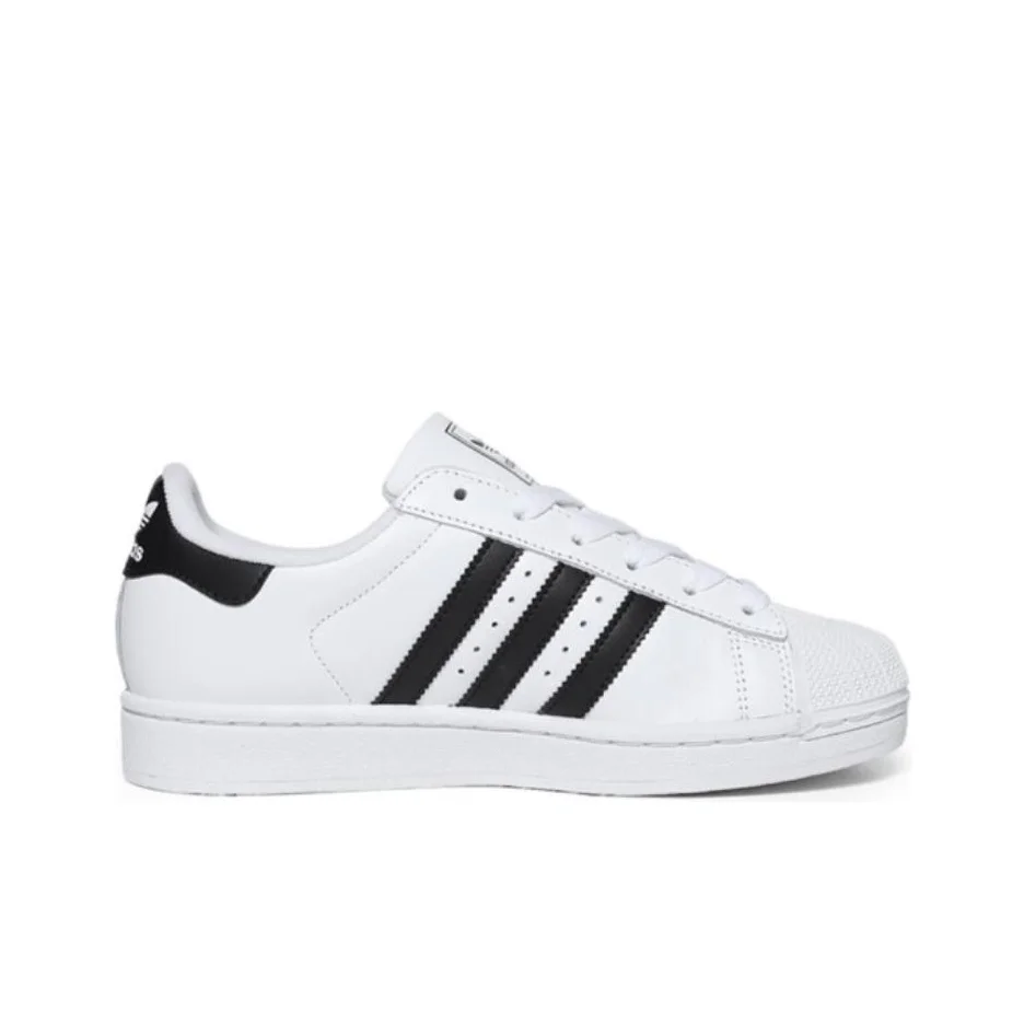 adidas Originals Superstar 2 Trendy athletic sneakers with thin soles Breathable low-top skate shoes Unisex style JH9976