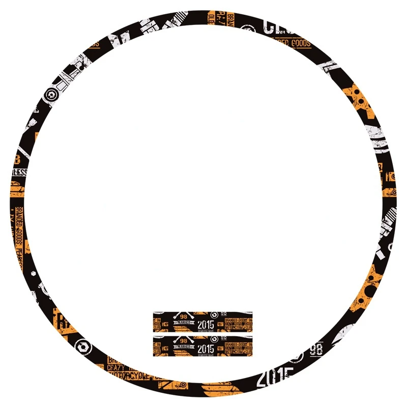 Bike Rim Sticker width 19mm Road Wheel Decal 26\