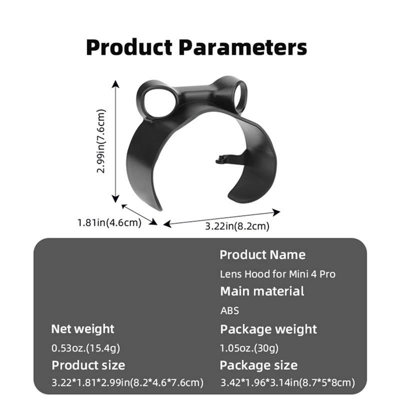 1 шт., крышка для объектива DJI Mini 4 Pro