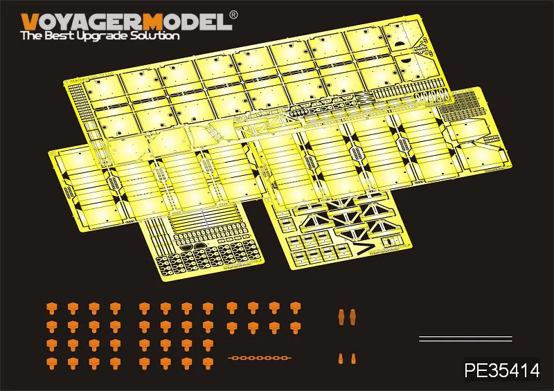 

Voyager Model PE35414 1/35 Scale Modern Merkava Mk.IV LIC MBT Side Skirt (For ACADMY 13227)