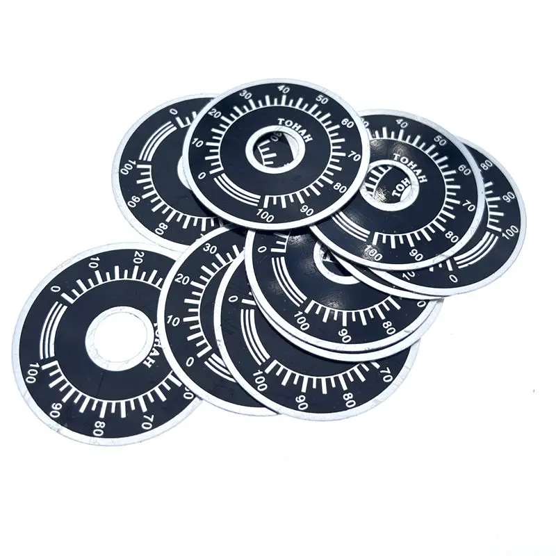 10 مجموعة مقبض الجهد عدة MF-A03 مقبض الطلب + MF-A03 مقبض الباكليت مع مقياس لوحة ورقة مقياس رقمي