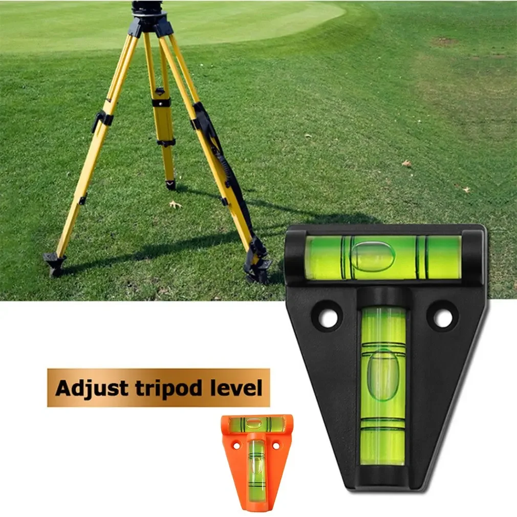 1Pcs Triangular Level T-Type Spirit Bubble Shell Plastic Measuring Tools Mini T Type Spirit Level Measurement Instrument
