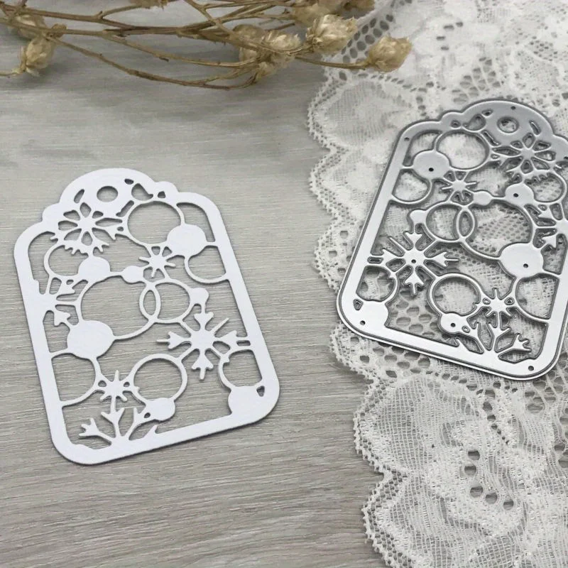 1pcs metal cutting dies cut die mold bubble tag decoration Scrapbook paper craft blade punch stencils dies