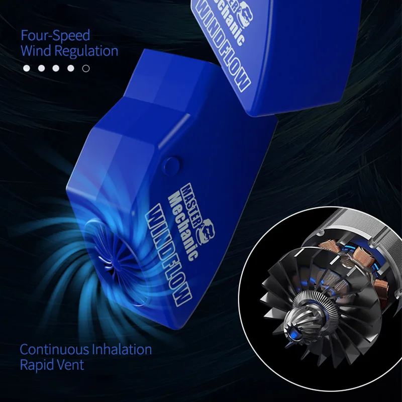 MECHANIC WINDFLOW Microscope Smoke Absorber for Mobile Phone High Efficiency Oil Fume Extraction Instrument