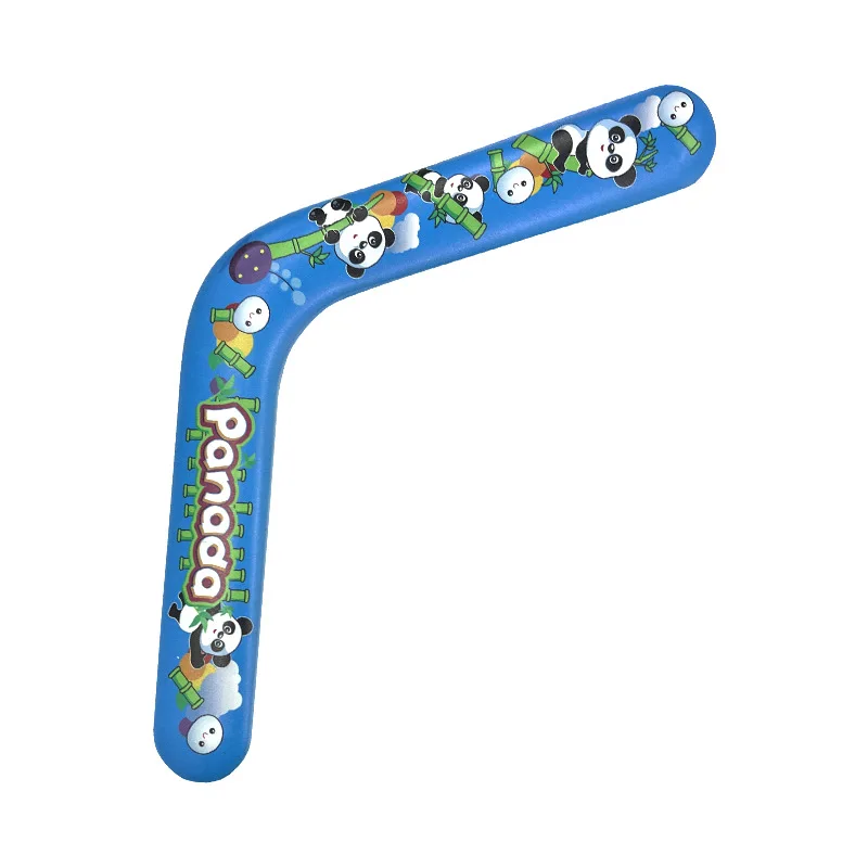 1PC เด็ก PANDA Lightning V รูป Boomerang Professional Flying Disc โยนจับเกมกลางแจ้งผู้ใหญ่เด็กกีฬาของเล่น EVA