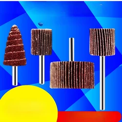 Disco de rueda de solapa de lijado, muela abrasiva, papel de lija, grabado, biselado, herramientas de biselado, herramienta abrasiva