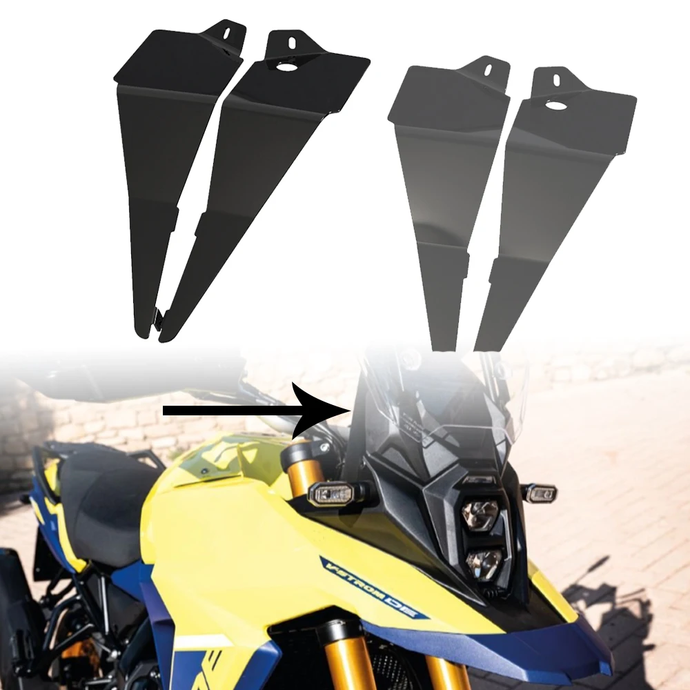 Windshield Side Screen Weather Protector V STROM 800 DE 2023 2024 CNC Wind deflector For Suzuki V-STROM VSTROM 800DE Motorcycle