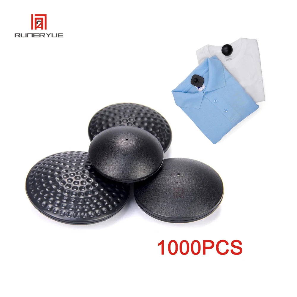 1000PCS/Box 8.2mhz Clothing Store Anti Theft Security Hard Tag Clothes Alarm Tag System Magnet RF EAS Golf Tags for Supermarket