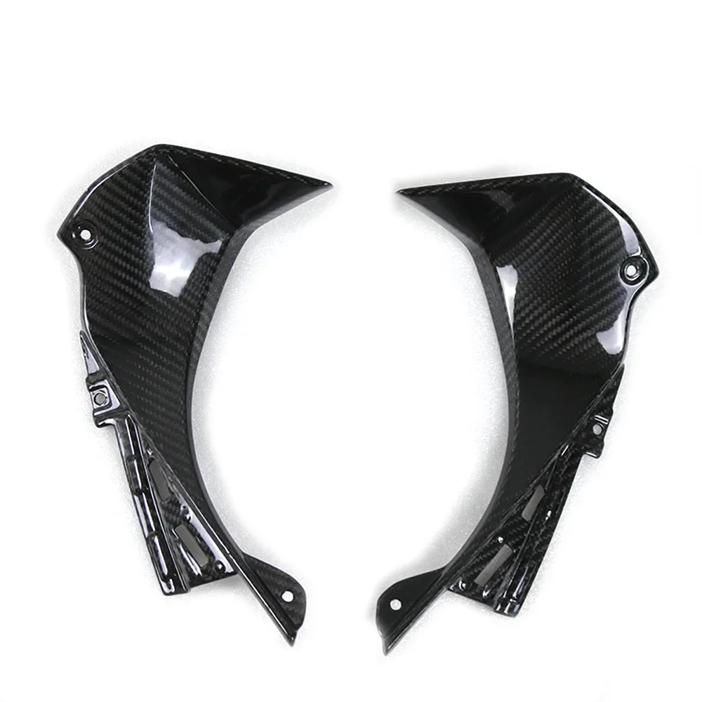 

For Kawasaki ZX-6R ZX6R 2019-2023 Carbon Fiber Inner Side Panels Cover Motorcycle Accessories Front Fairing