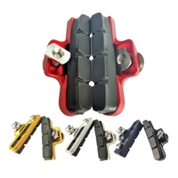 1Pair Folding Bike C Caliper Brake Pad Road Bike C Clamp Brake Pad Professional Caliper Brake Pad Easy to Installation