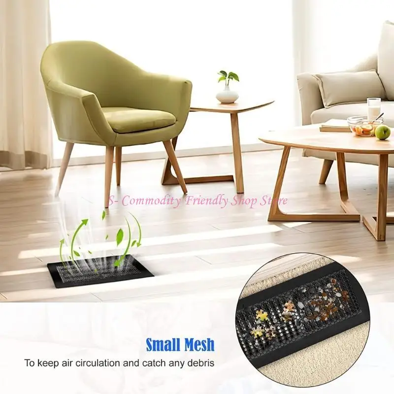 85AE Toddler Safety Floor Vent Cover Baby Proofing Silicone Floor Vent Covers Upgraded Child Pet Proof Protective Vent Cover