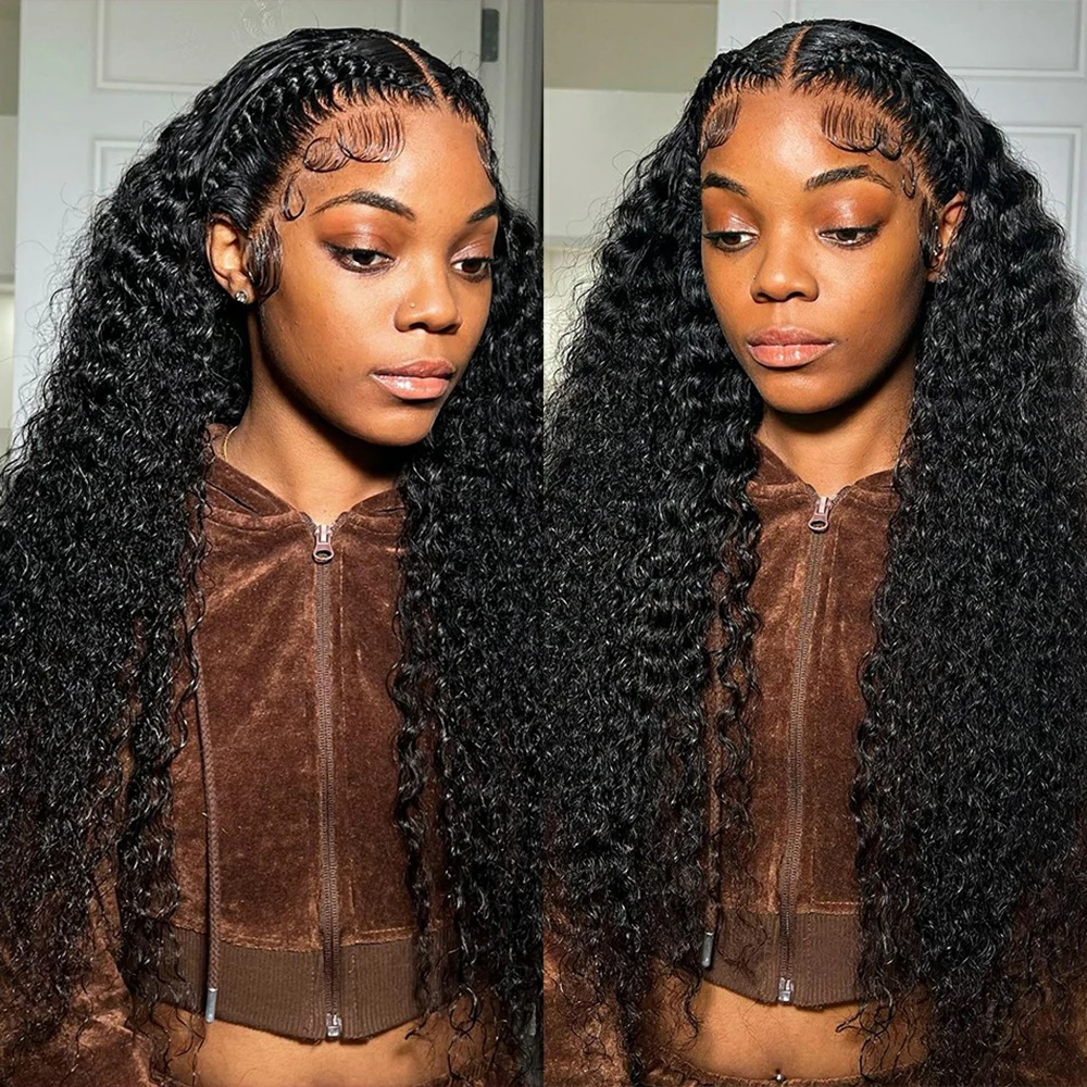 

Парик из натуральных волос с глубокой волной и прозрачной HD-основой 13x6, плотность 200%, 30, 34, 38 дюймов, 13x4 HD-парик с прозрачной кружевной основой