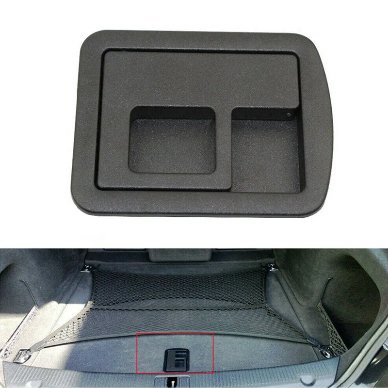 8E5863627 Rear Trunk Cargo Boot Carpet Handle Cover For - A3 S3 A4 B6 B7 B8 S4 A5 S5 A6 C6 C7 S6 A8 Car Accessories